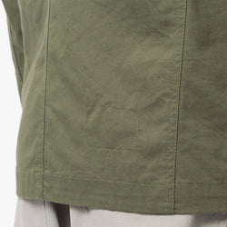 thumbnail Universal Works Bakers Jacket, Light Olive Twill, Detail Shot 5