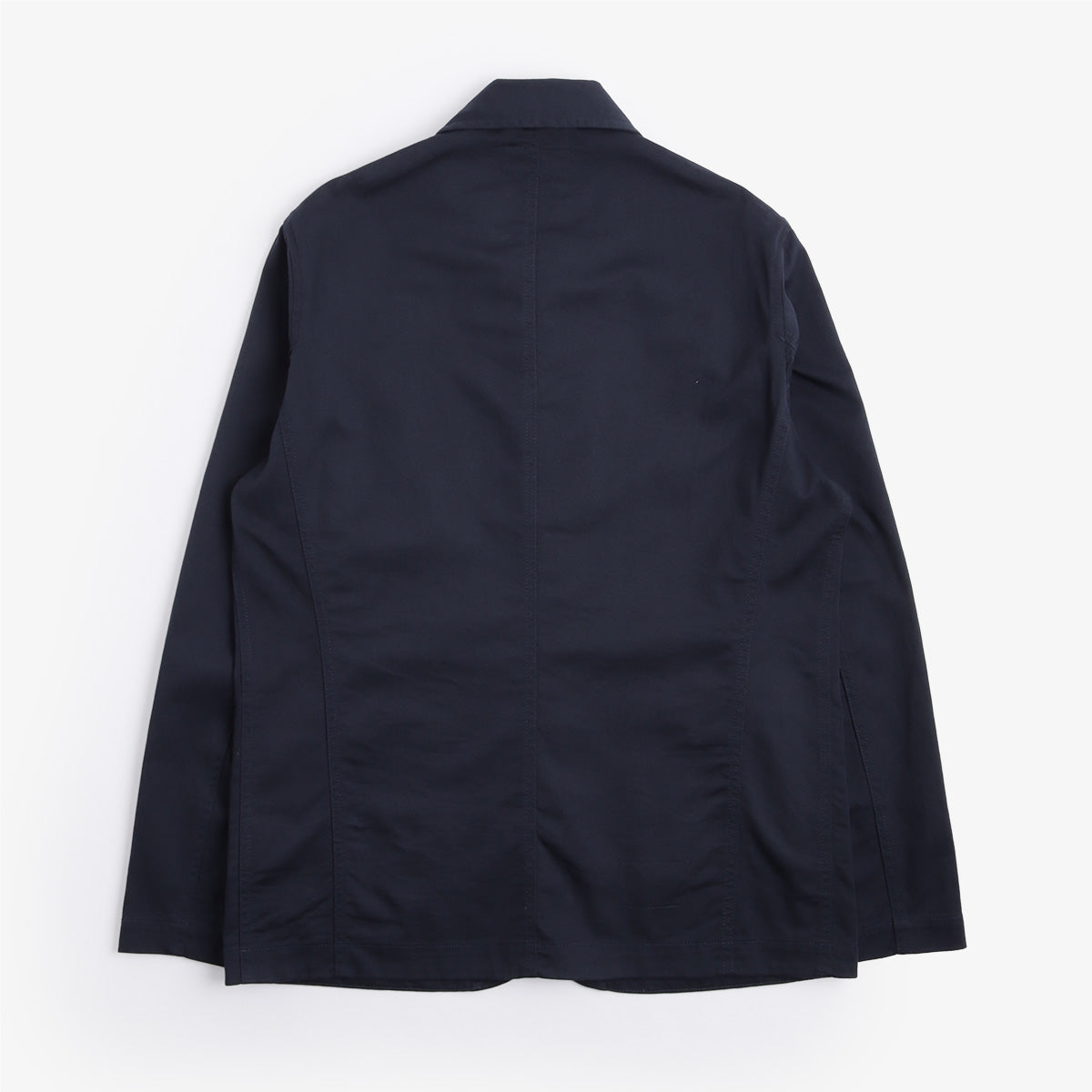 Universal Works Bakers Jacket, Navy, Detail Shot 8