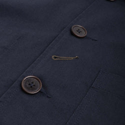 thumbnail Universal Works Bakers Jacket, Navy, Detail Shot 9