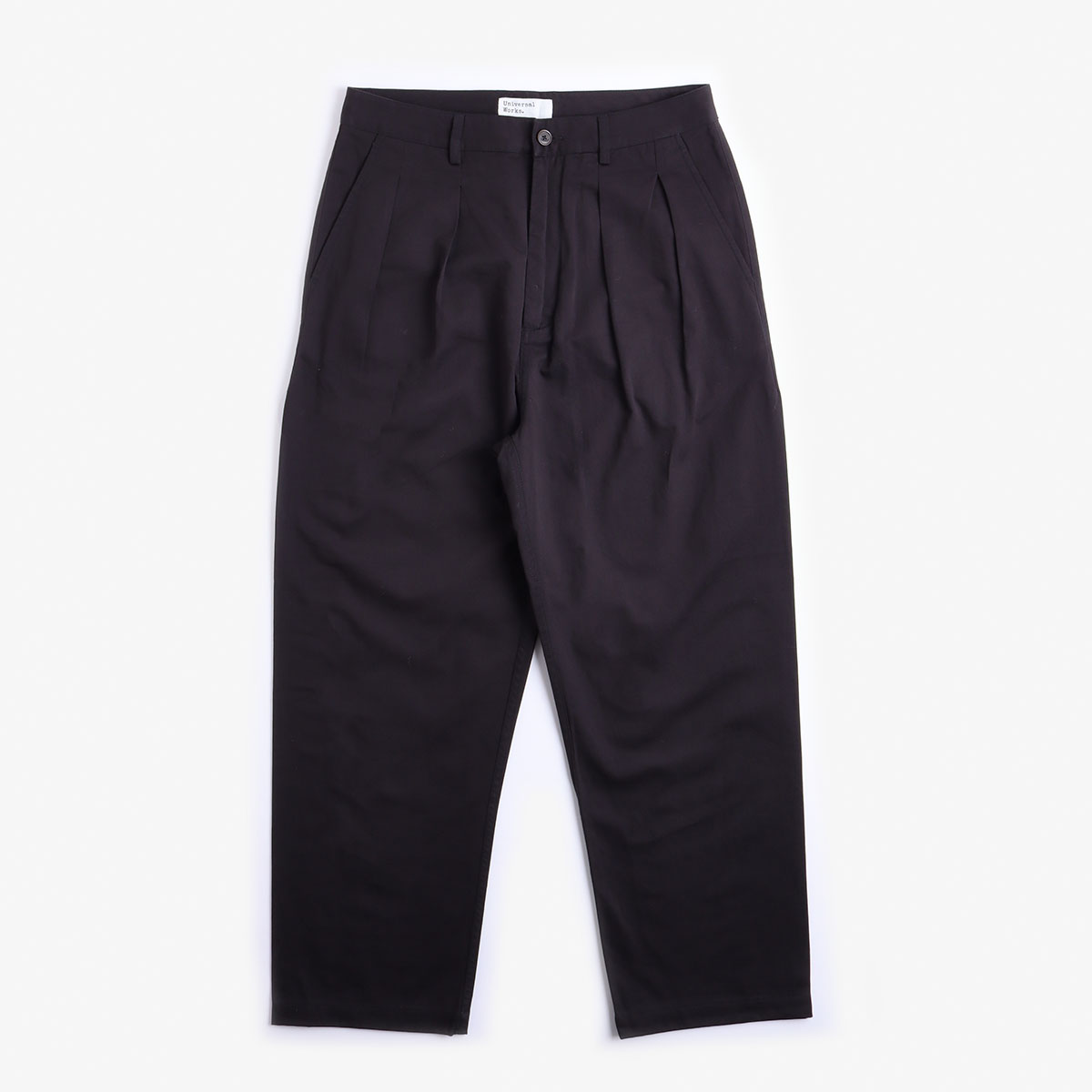 Universal Works Pleated Track Pants - Navy Blue I Article.