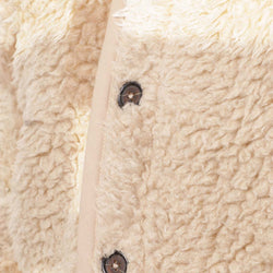 thumbnail Universal Works Lancaster Jacket, Sand Patchwork Fleece, Detail Shot 3