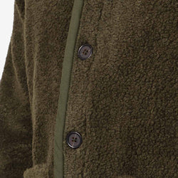 thumbnail Universal Works Lancaster Jacket, Olive Mountain Fleece, Detail Shot 4