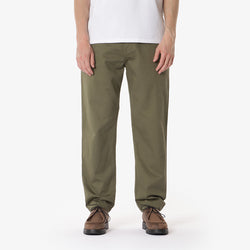 thumbnail Universal Works Military Chino Pant, Light Olive Twill, Detail Shot 1