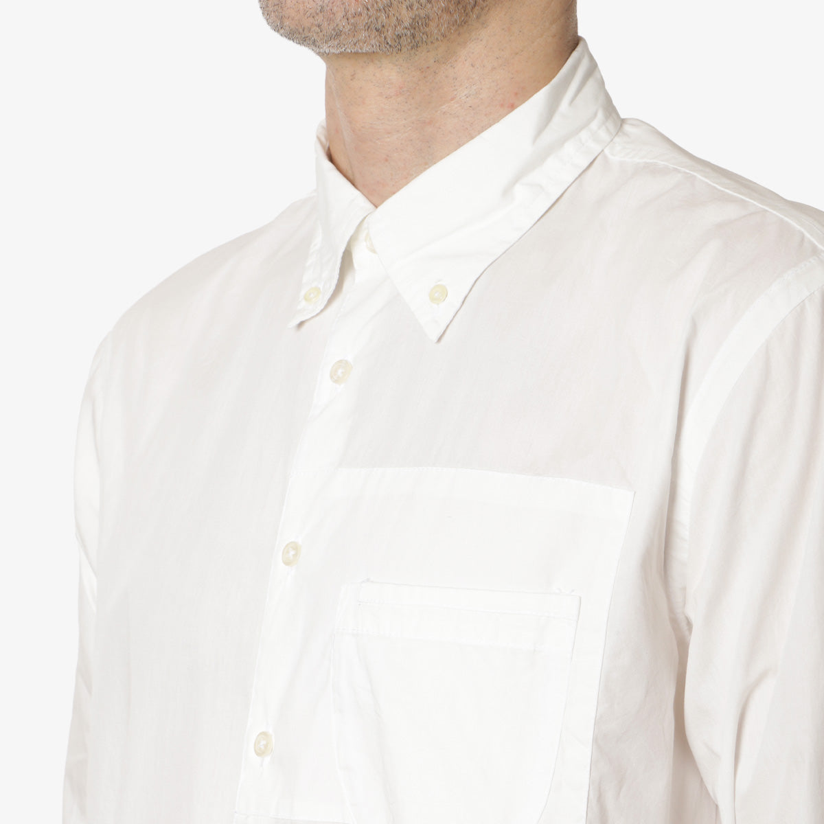 main Universal Works Patched Lazy Day Shirt