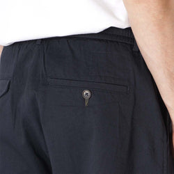 thumbnail Universal Works Pleated Track Pant, Navy Twill, Detail Shot 4