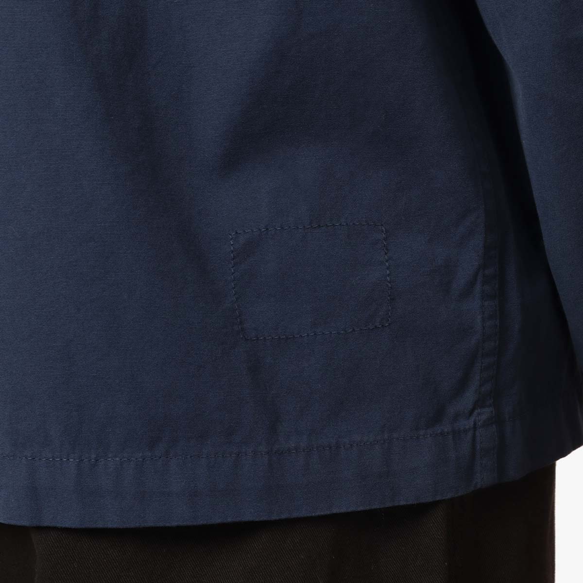 main Universal Works Utility Jacket, Navy Summer Canvas, Detail Shot 4