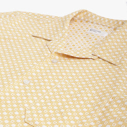 thumbnail Universal Works Road Shirt, Yellow, Detail Shot 3