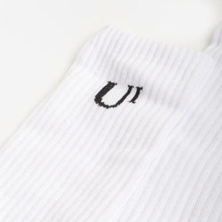 thumbnail Urban Industry Classic Socks 3 Pack, White, Detail Shot 4