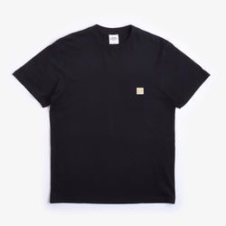 thumbnail Urban Industry Organic Beacon Pocket T-Shirt, Black, Detail Shot 1