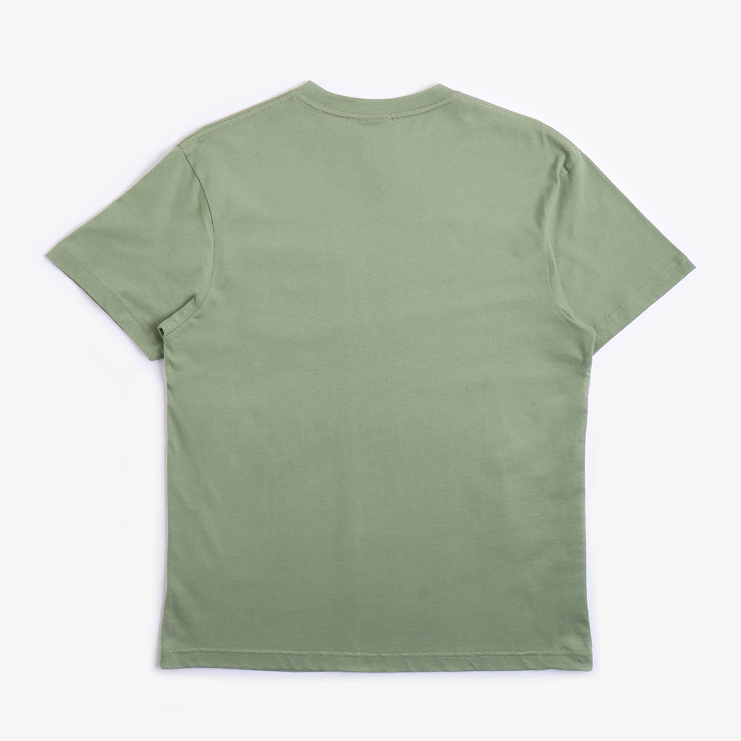 main Urban Industry Organic Beacon Pocket T-Shirt, Olive Green, Detail Shot 3