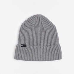 thumbnail Urban Industry Palmer Beanie, Grey, Detail Shot 1