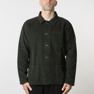 Uskees Buttoned Cord Overshirt