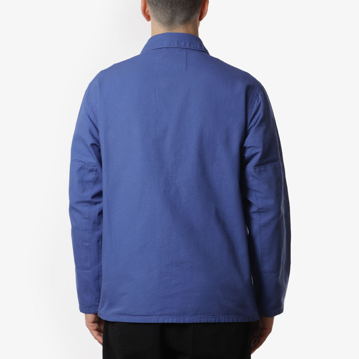 Uskees Buttoned Overshirt, Ultra Blue, Detail Shot 4