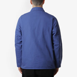 thumbnail Uskees Buttoned Overshirt, Ultra Blue, Detail Shot 4