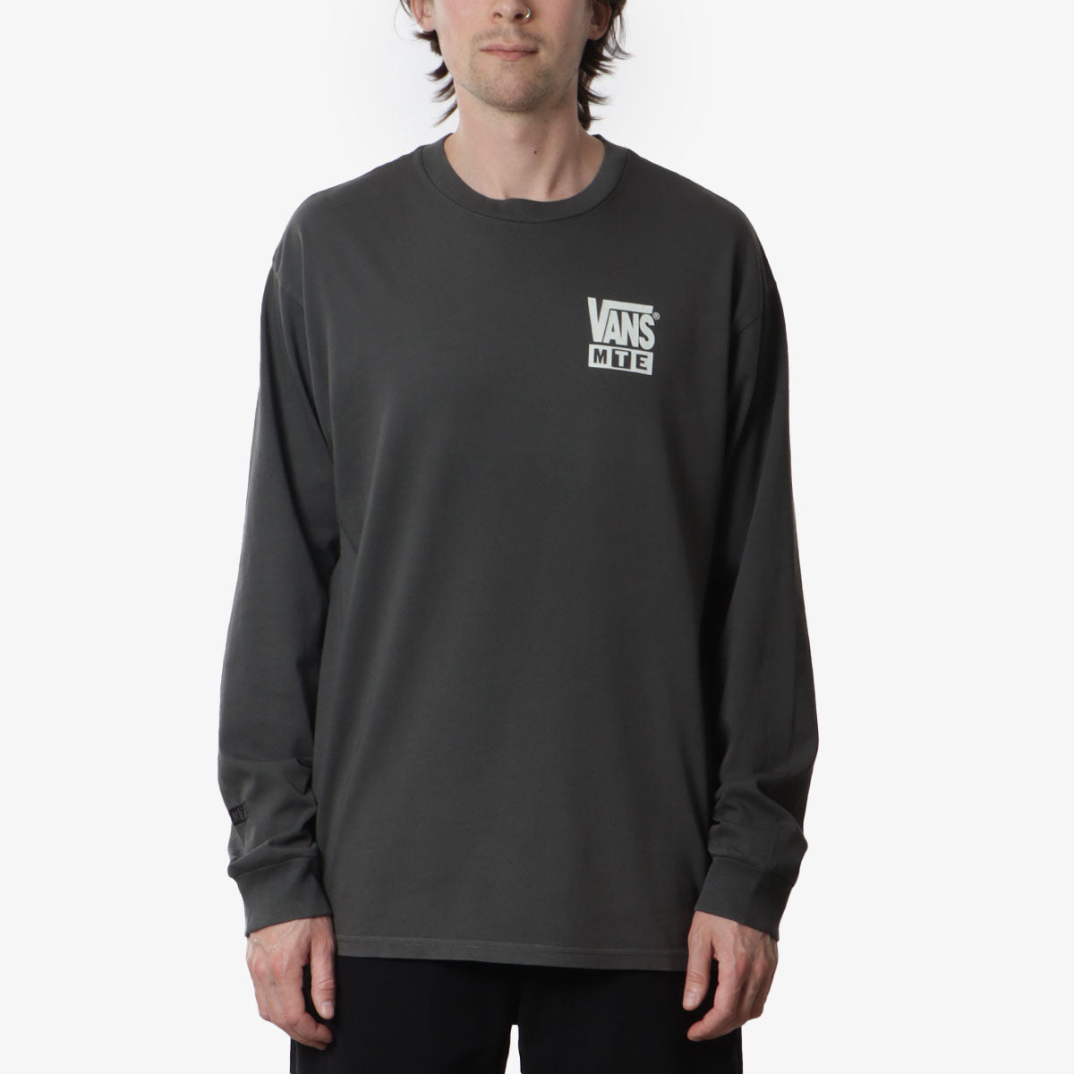 main Vans MTE Brain Storms Long Sleeve T-Shirt, Black, Detail Shot 2