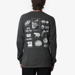 thumbnail Vans MTE Brain Storms Long Sleeve T-Shirt, Black, Detail Shot 1