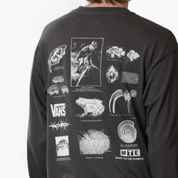 thumbnail Vans MTE Brain Storms Long Sleeve T-Shirt, Black, Detail Shot 4