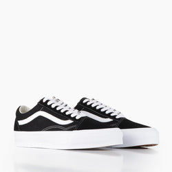 thumbnail Vans Premium Old Skool 36 Shoes, LX Black White, Detail Shot 2