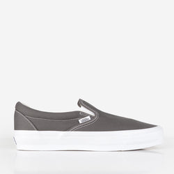 thumbnail Vans Premium Slip-On Reissue 98 Shoes, Gunmetal, Detail Shot 1