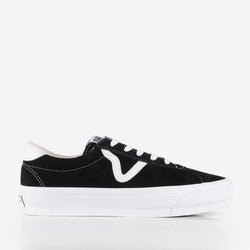 thumbnail Vans Premium Sport 73 Shoes, LX Pig Suede Black White, Detail Shot 1