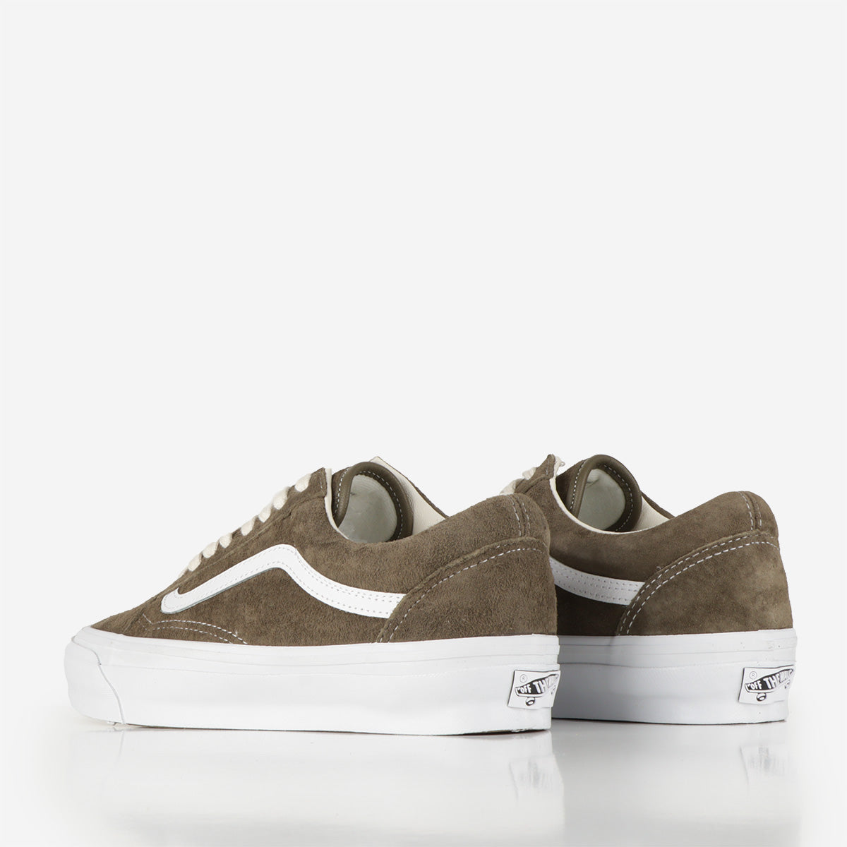 main Vans Premium Old Skool 36 Shoes, LX Pig Suede Sea Turtle, Detail Shot 3