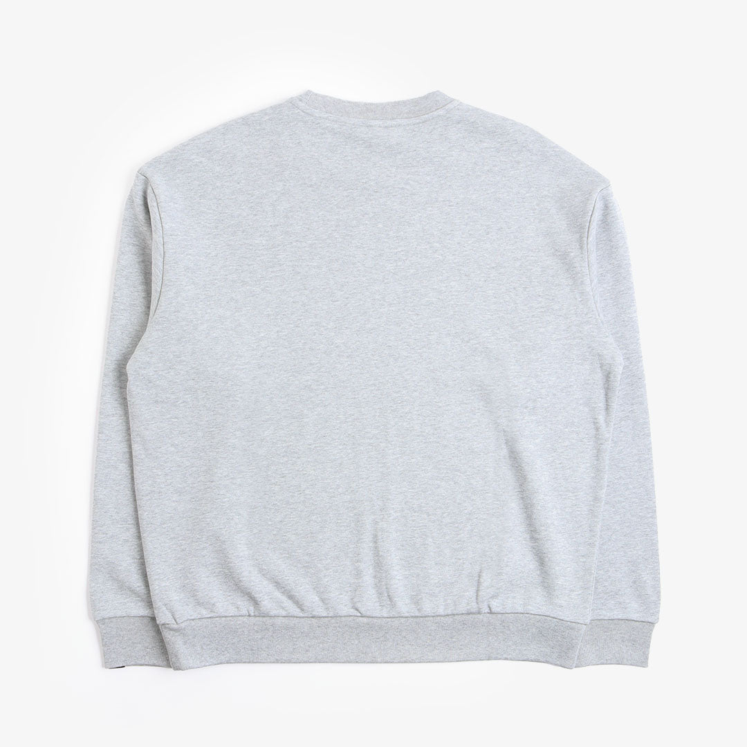 main Wild Things Logo Crew Neck Sweatshirt, Grey, Detail Shot 4