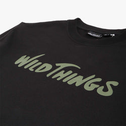 thumbnail Wild Things Logo Long T-Shirt, Black, Detail Shot 3