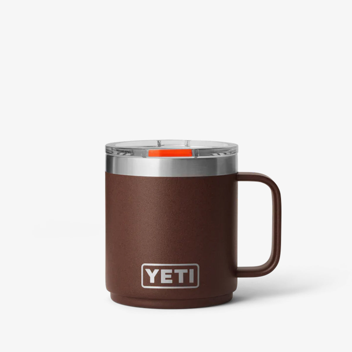 YETI Rambler 10oz Mug, Wetlands Brown, Detail Shot 1