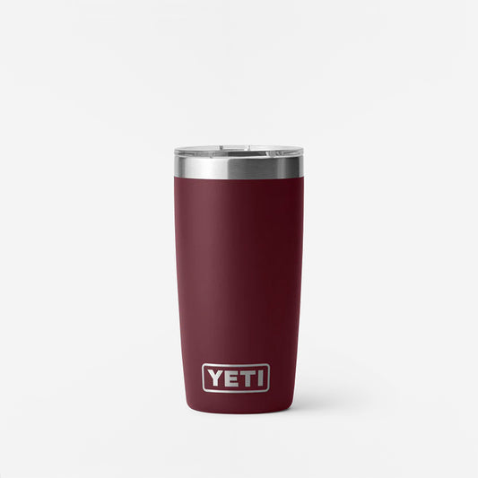 YETI Rambler 10oz Tumbler, Wild Vine Red, Detail Shot 1