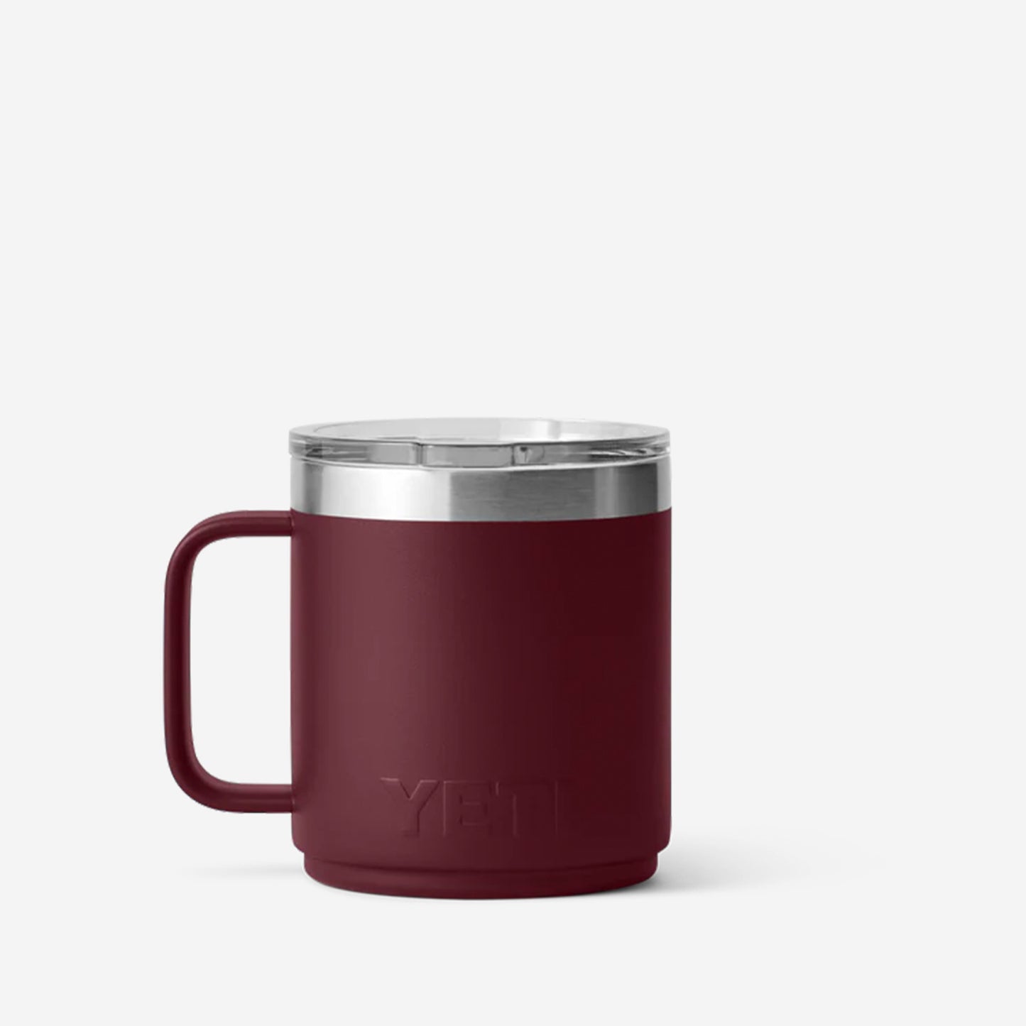 YETI Rambler 10oz Mug, Wild Vine Red, Detail Shot 2