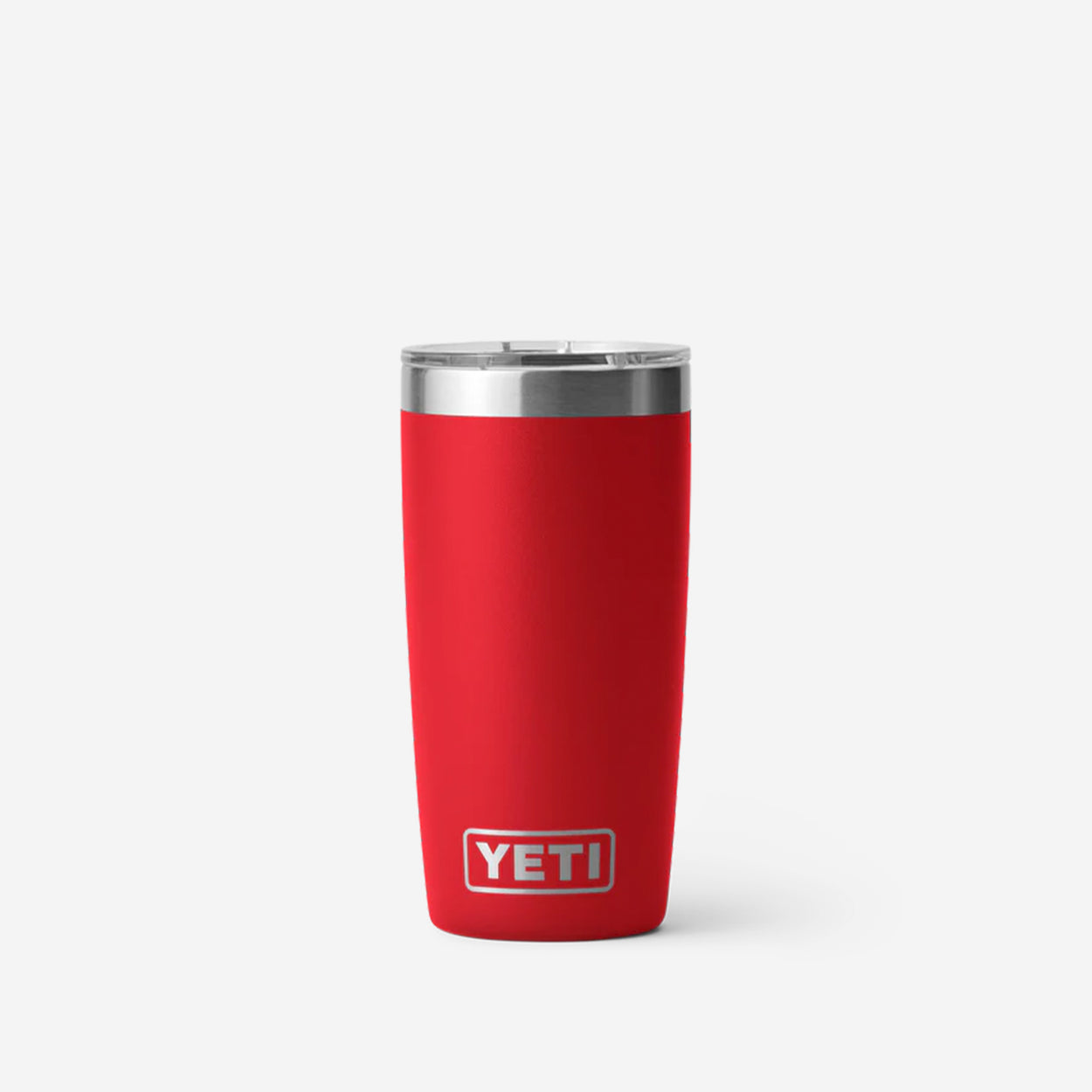 main YETI Rambler 10oz Tumbler, Rescue Red, Detail Shot 1