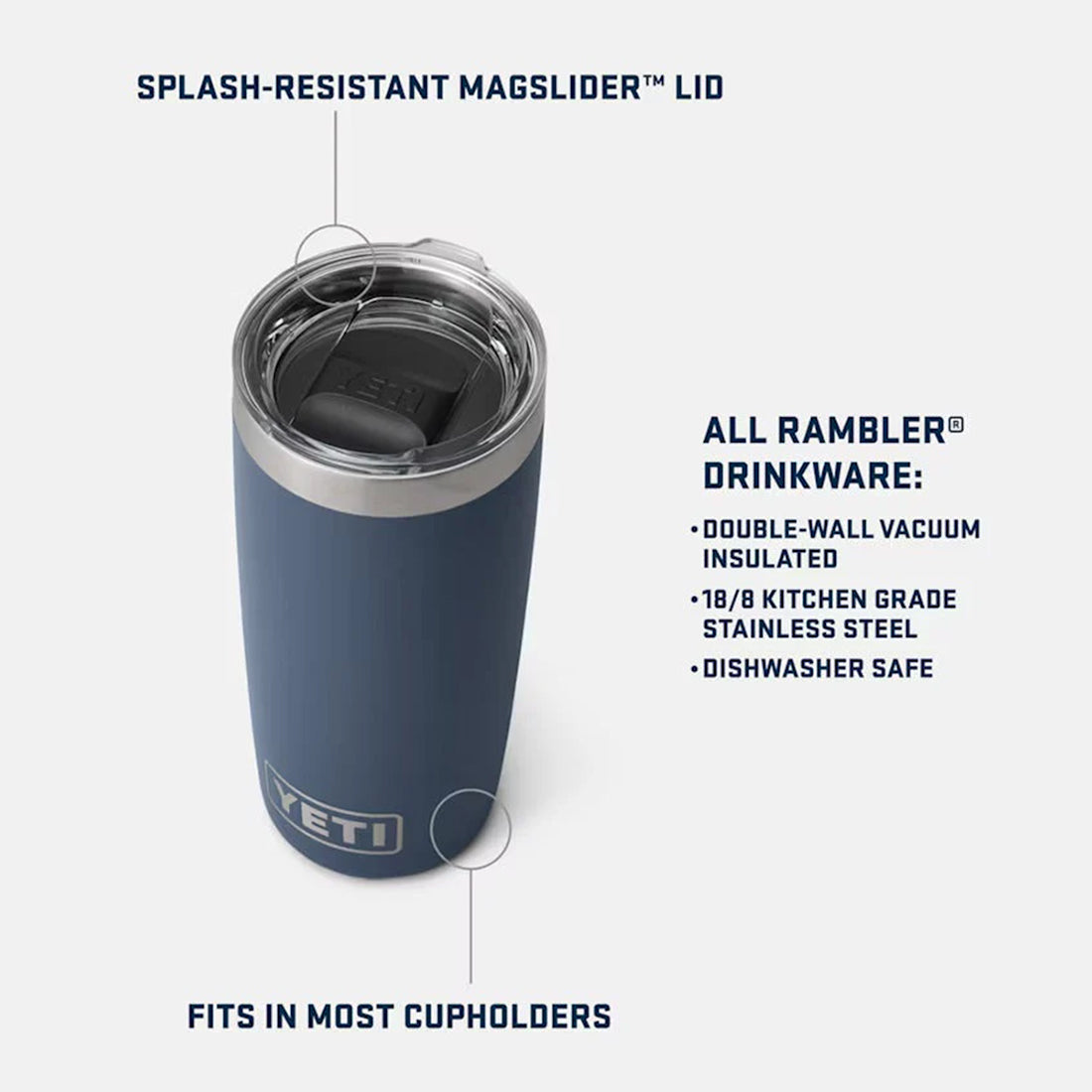 main YETI Rambler 10oz Tumbler