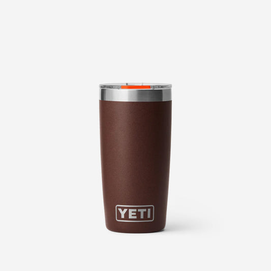 YETI Rambler 10oz Tumbler, Wetlands Brown, Detail Shot 1