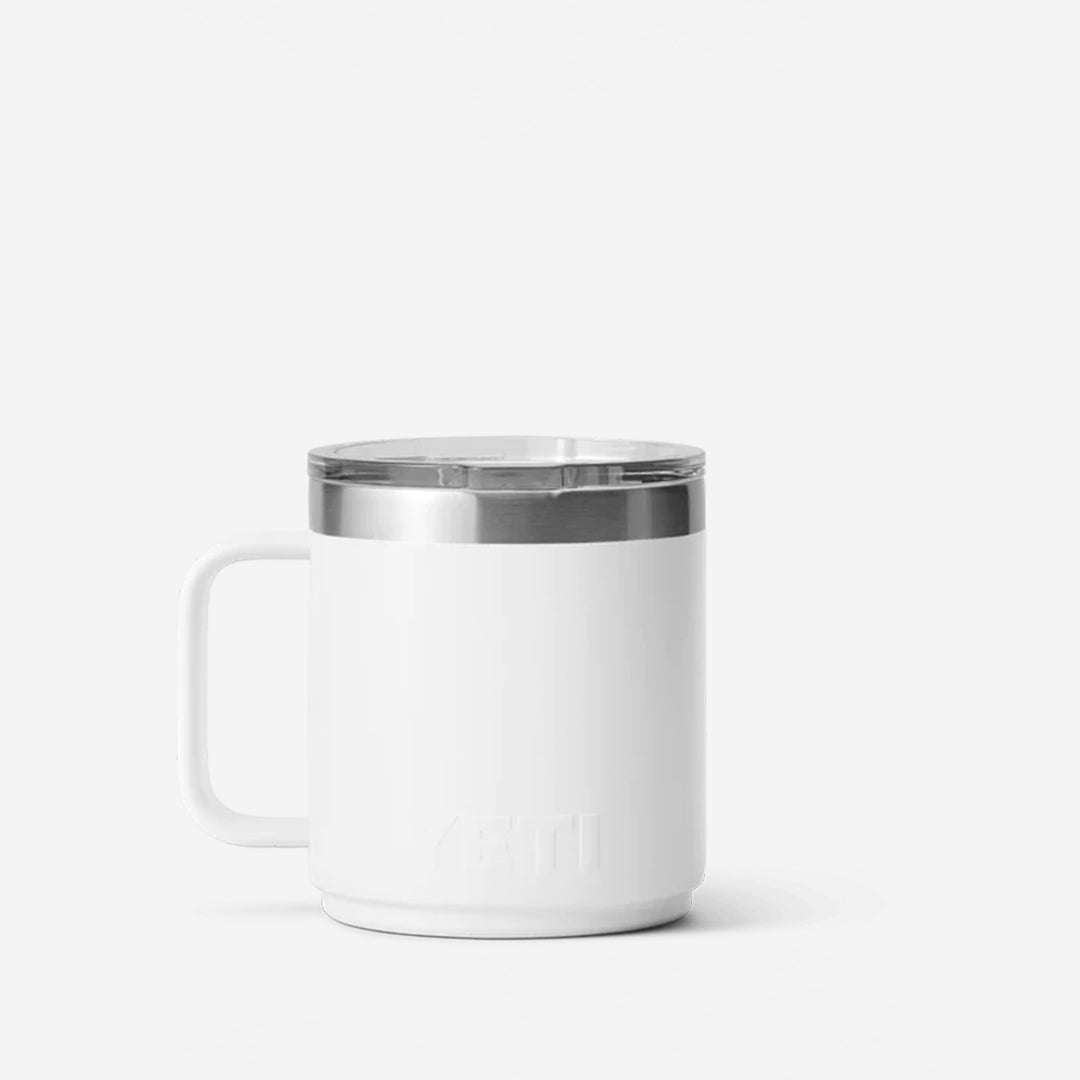 main YETI Rambler 10oz Mug, White, Detail Shot 2