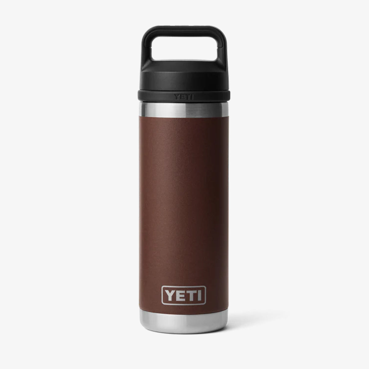 YETI Rambler 18oz Bottle, Wetlands Brown, Detail Shot 1