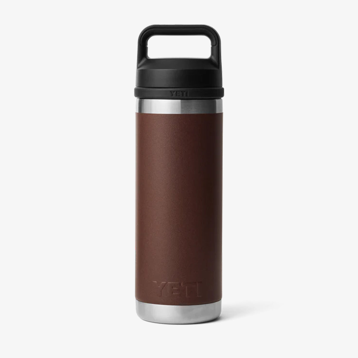 YETI Rambler 18oz Bottle, Wetlands Brown, Detail Shot 2