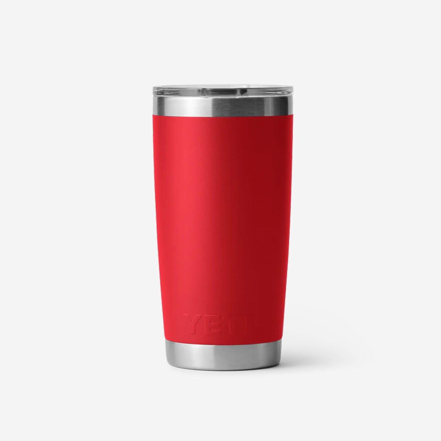 YETI Rambler 20oz Tumbler, Rescue Red, Detail Shot 2