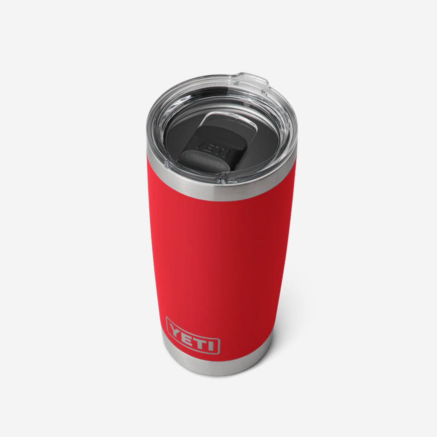 YETI Rambler 20oz Tumbler, Rescue Red, Detail Shot 3