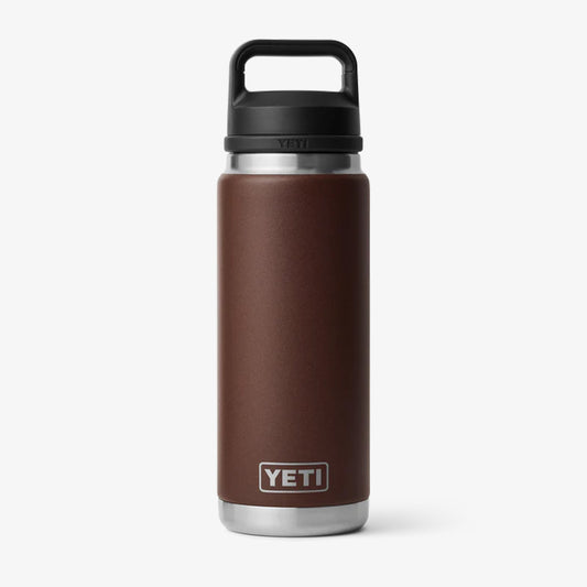 YETI Rambler 26oz Bottle, Wetlands Brown, Detail Shot 1