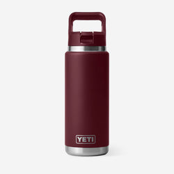 thumbnail YETI Rambler 26oz Straw Bottle, Wild Vine Red, Detail Shot 1