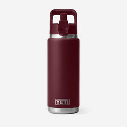 thumbnail YETI Rambler 26oz Straw Bottle, Wild Vine Red, Detail Shot 5