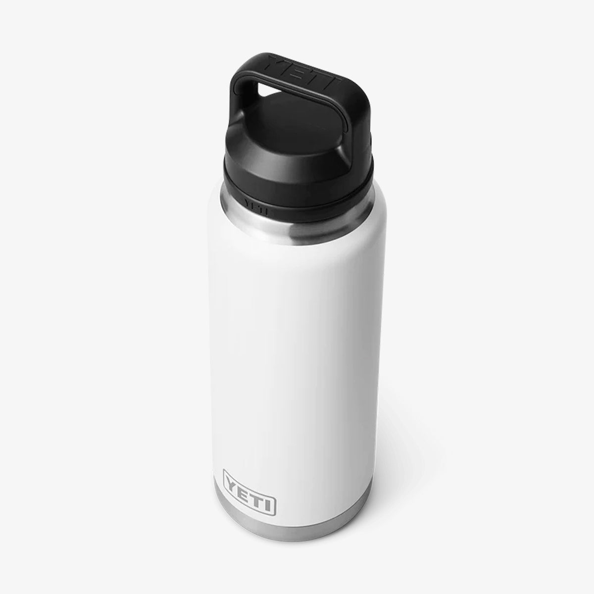 main YETI Rambler 26oz Bottle, White, Detail Shot 2