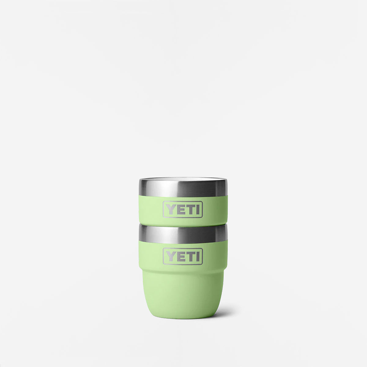 YETI Rambler 4oz Espresso Stackable Cups, Key Lime, Detail Shot 6