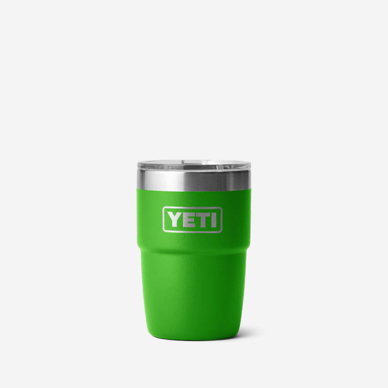 main YETI Rambler 8oz Stackable Cup, Canopy Green, Detail Shot 1