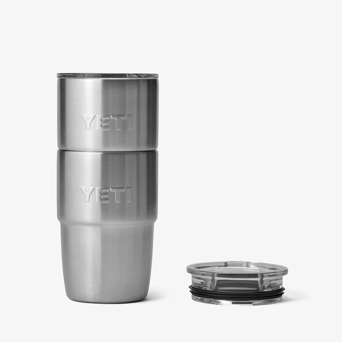 YETI Rambler 8oz Stackable Cup, Stainless Steel, Detail Shot 3