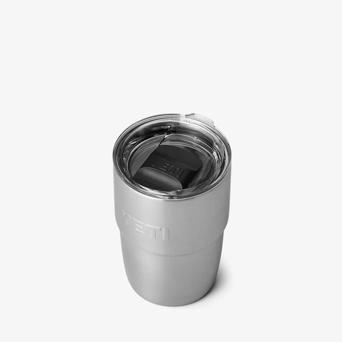 YETI Rambler 8oz Stackable Cup, Stainless Steel, Detail Shot 4