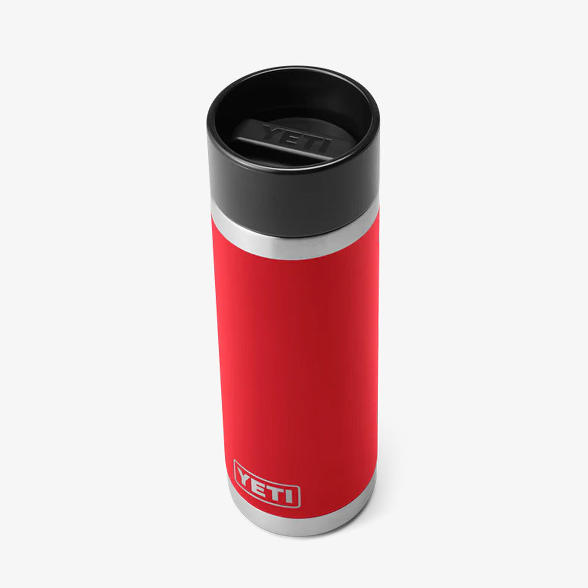 YETI Rambler 18oz HotShot Bottle, Rescue Red, Detail Shot 3