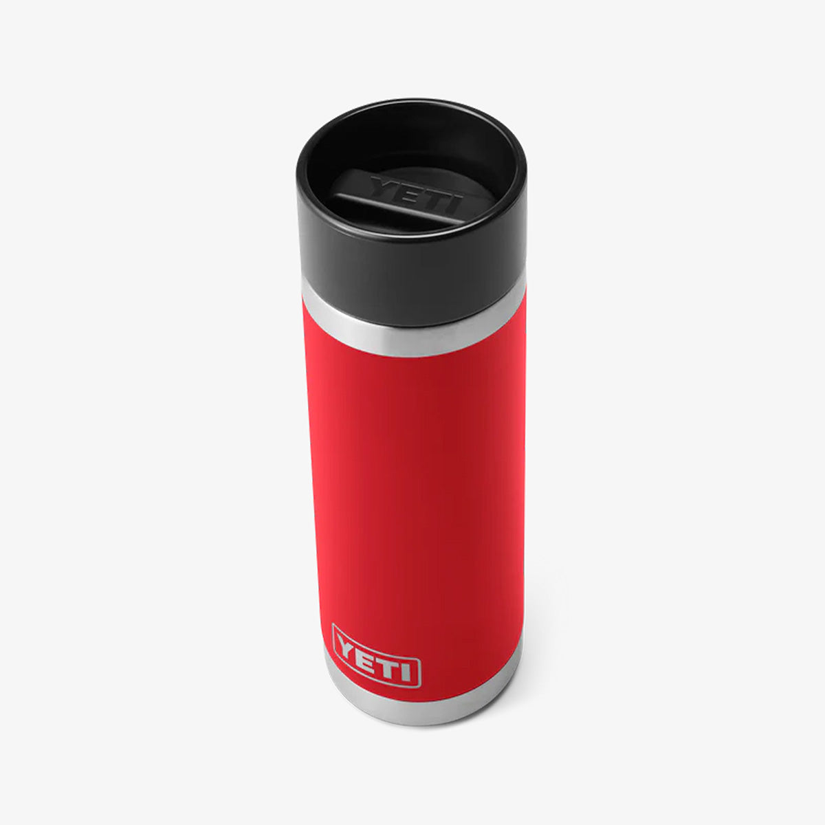 YETI Rambler 18oz HotShot Bottle, Rescue Red, Detail Shot 6