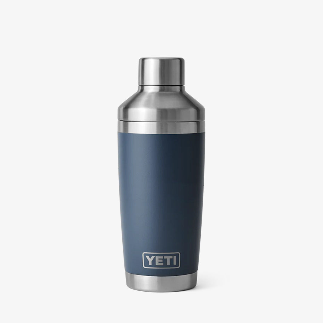 main YETI Rambler 20oz Cocktail Shaker, Navy, Detail Shot 1