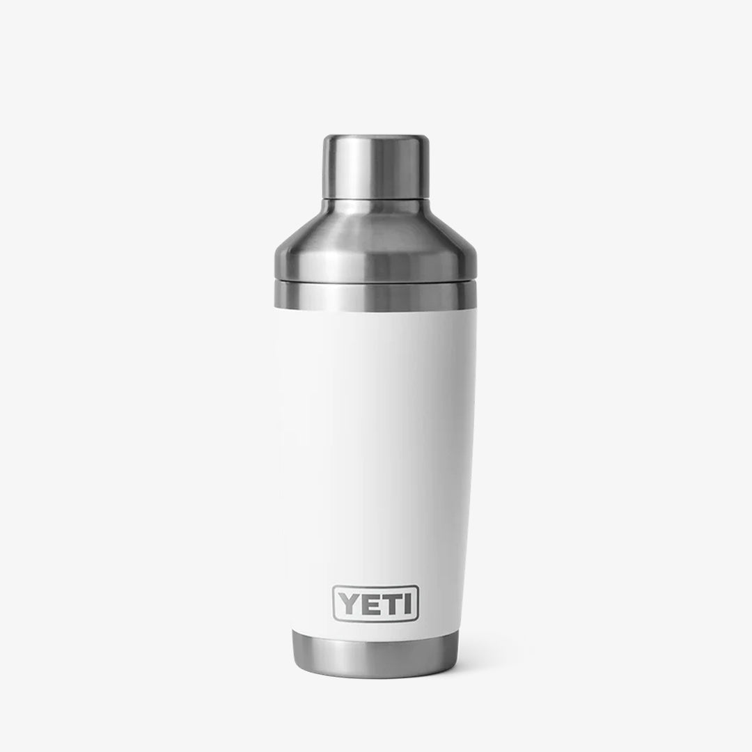 main YETI Rambler 20oz Cocktail Shaker, White, Detail Shot 1